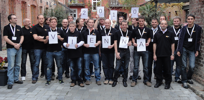 Kodi team at 2010 Devcon