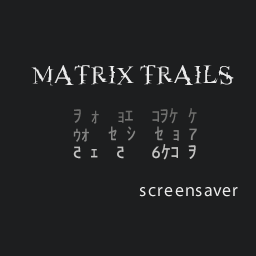 Matrix trails icon