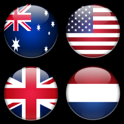 Language Flags Rounded icon