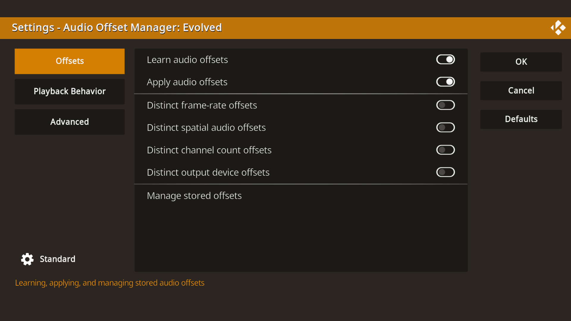 Audio Offset Manager: Evolved screenshot 1