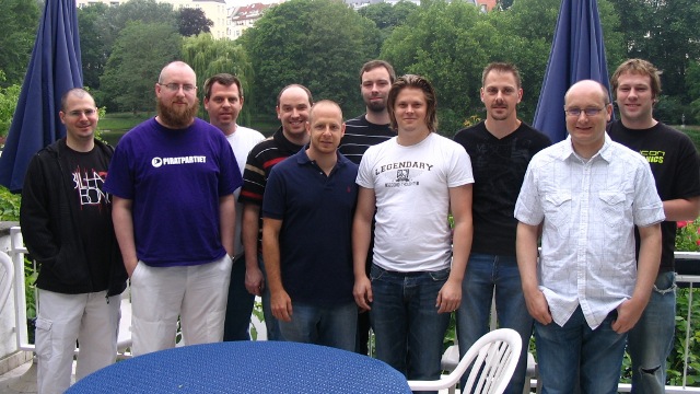 Kodi team at 2009 Devcon